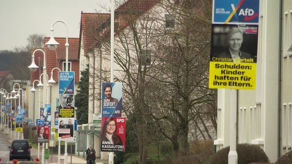 Screenshot aus dem Beitrag zum Bundestagswahlkampf auf der Insel Rügen. © Screenshot 