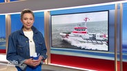 Christina von Saß moderiert Hallo Niedersachsen. © Screenshot 