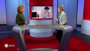 Vera Cordes im Gespräch mit Janina Tillmanns. © Screenshot 