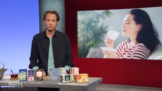 Jo Hiller moderiert Markt am 24.02.2025. © Screenshot 