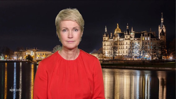 Mecklenburg-Vorpommerns Ministerpräsidentin Manuela Schwesig. © Screenshot 