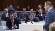 Der ukrainische Botschafter Oleksii Makieiev im niedersächsischen Landtag. © Screenshot 