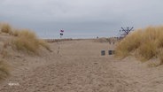 Ein Strand in Rostock. © Screenshot 