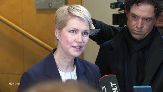 Manuela Schwesig – Ministerpräsidentin Mecklenburg-Vorpommern © Screenshot 