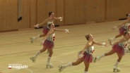 Die "Baltic Stars" bei ihrem Autritt bei den Deutschen Meisterschaften. © Screenshot 