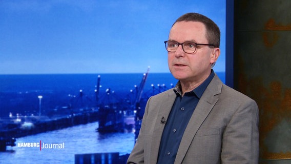 Der Politikwissenschaftler Kai-Uwe Schnapp analysiert die Hamburg-Wahl. © Screenshot 