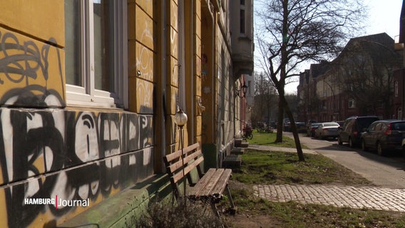 Eine Straße im Hamburger Stadtteil Wilhelmsburg. © Screenshot 