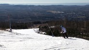 Eine Skipiste im Harz. © Screenshot 