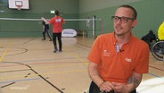 Der Badmintonspieler Matthias Wagner. © Screenshot 