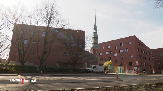 Neubauten nahe der St. Trinitatis Kirche in Hamburg Altona © Screenshot 