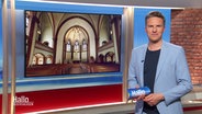 Arne-Torben Voigts moderiert "Hallo Niedersachsen". © Screenshot 