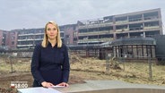 Alexandra Bauer moderiert das Schleswig-Holstein Magazin um 18 Uhr. © Screenshot 