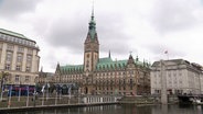 Das Rathaus in Hamburg. © Screenshot 