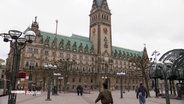 Das Hamburger Rathaus. © Screenshot 