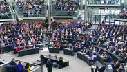 Politiker*innen diskutieren im Bundestag. © Screenshot 