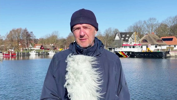 Stefan Kreibohm präsentiert das Wetter. © Screenshot 