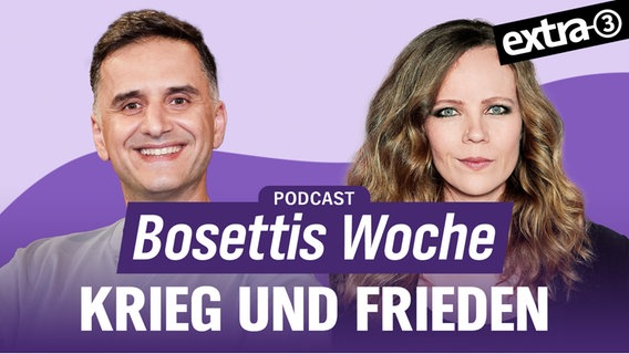 (Audio-Podcast) Krieg und Frieden mit Özcan Cosar - Bosettis Woche #87 © NDR 