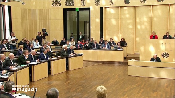 Verhandlungen im Bundesrat © Screenshot 