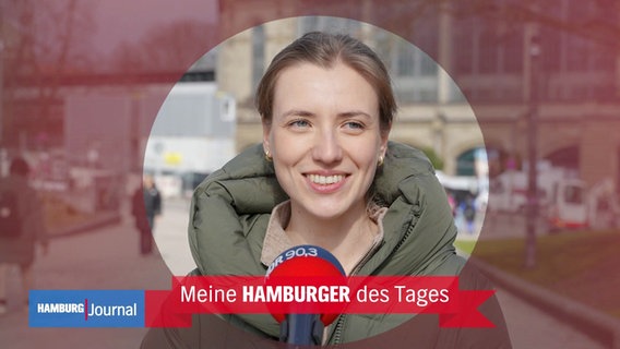 Elena aus Barmbek-Nord kürt den Hamburger des Tages © Screenshot 