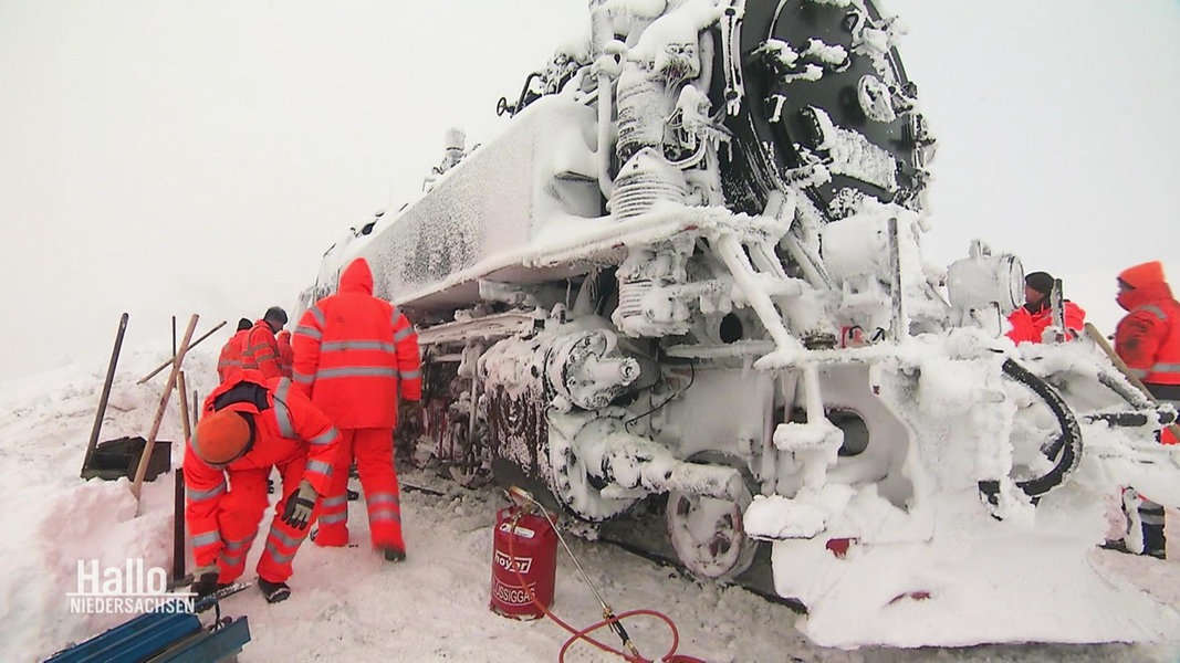 Brockenbahn Schnee bis unters Dach NDR.de Nachrichten