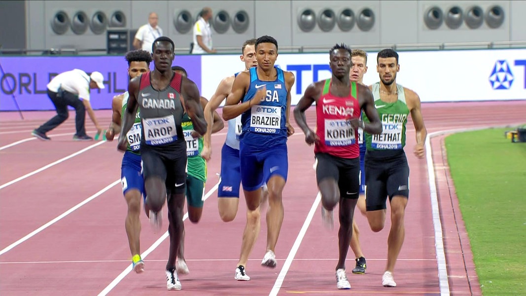 800 m Männer Alle drei Halbfinals von Doha Sportschau