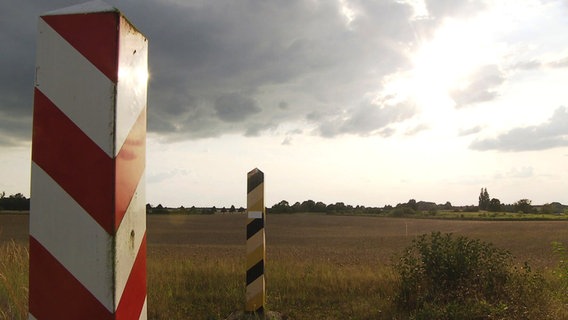 Die Grenze ist von Blankensee einen Steinwurf entfernt. © NDR 