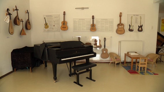 Leerer Raum in Musikschule in Hamburg © NDR Peter Helling 