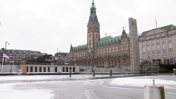 Der Umbau der Rathauspassage verzögert sich. © NDR Foto: Screenshot