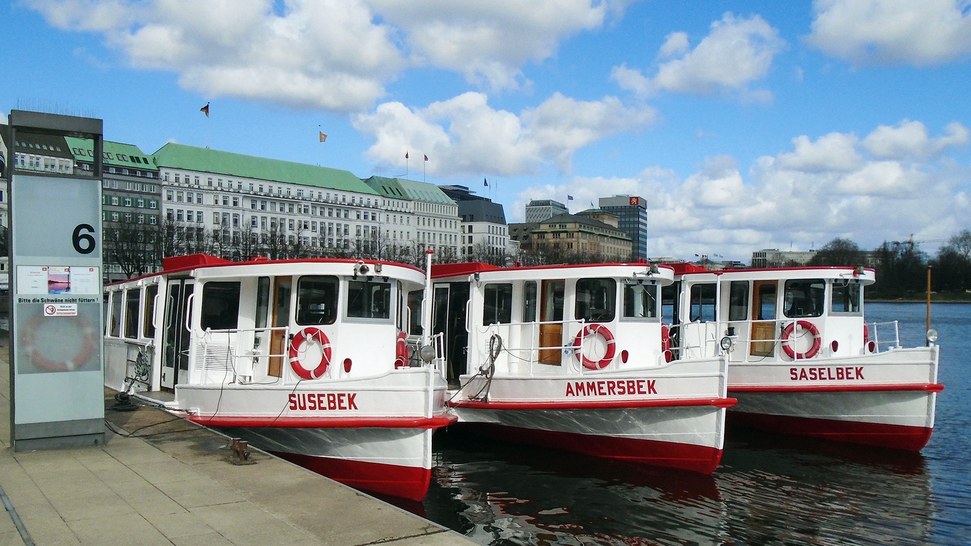 Probleme bei Elektro-Umstellung der Alsterdampfer in Hamburg