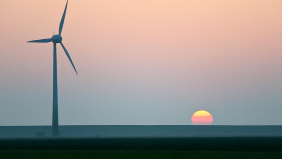 Sonnenuntergang bei Pilsum, Ostfriesland. © NDR Foto: Holger Hütte