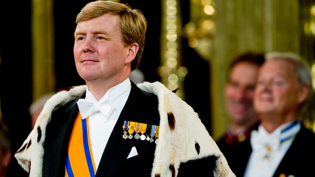  K nig  Willem Alexander Monarch der  Niederlande Das 