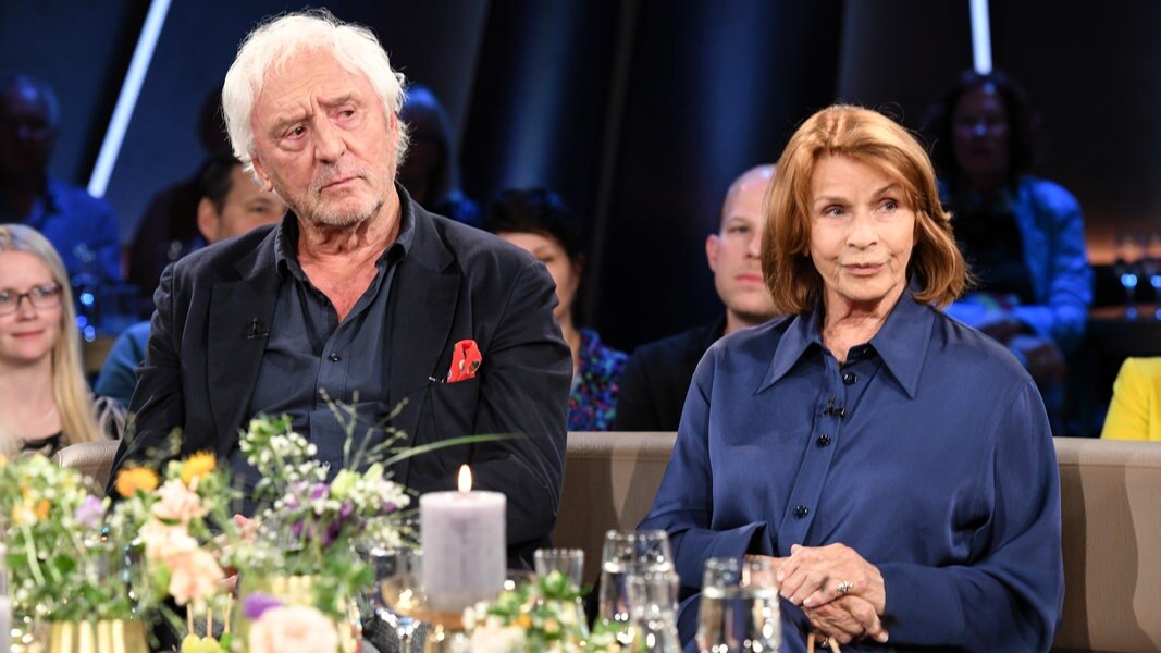 Schauspielerin Senta Berger Und Schauspieler G Nther Maria Halmer Ndr De Fernsehen