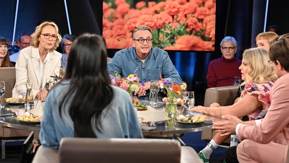 Der Gartenexperte Horst Mager ist zu Gast in der NDR Talk Show am 2. August 2024. © NDR Fernsehen/ Uwe Ernst Foto: Uwe Ernst