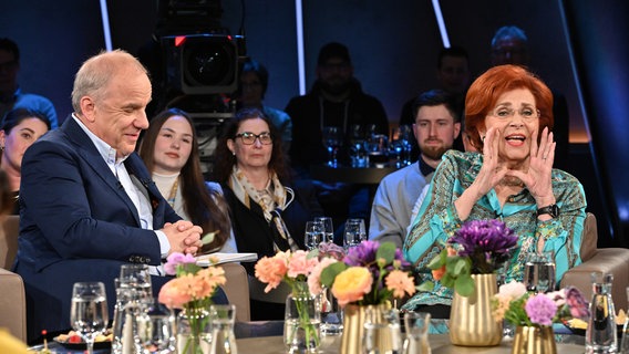 Die Moderatorin und Schauspielerin Heidrun von Goessel ist zu Gast in der NDR Talk Show am 14. März 2025. © NDR Fernsehen/Uwe Ernst Foto: Uwe Ernst