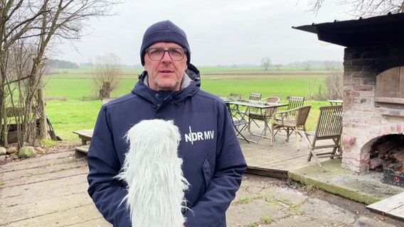 Stefan Kreibohm moderiert das Wetter in Frankental auf der Insel Rügen © Screenshot 