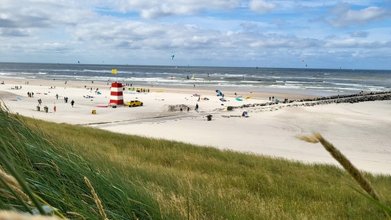 Der West-Strand in Hvide Sande. © NDR/Frank Baebenroth 