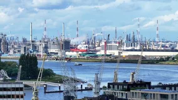 Der Hafen von Antwerpen. © NDR 