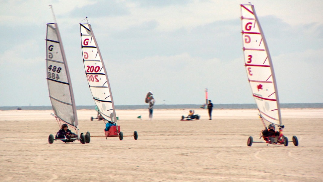 Zeitreise: Strandsegel-Pionier aus St. Peter-Ording