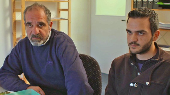 Munir Chaarani (links), Bauingenieur und Mazen Galeb, Lebensmitteltechnologe  