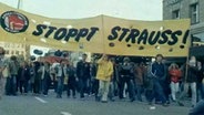 Demonstration gegen Strauss 1980 © NDR 