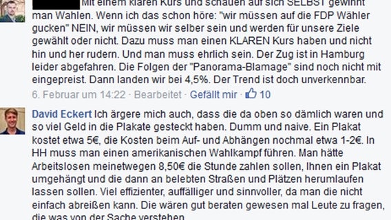 Vorschlag auf Facebook © Screenshot 