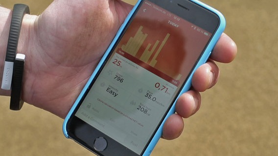 Gesundheits-Apps:  Der Nutzer bekommt für seine Daten individuelle Analysen seiner Messwerte  