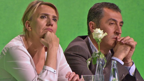 Simone Peter und Cem Özdemir, Grünen-Bundesvorsitzende  