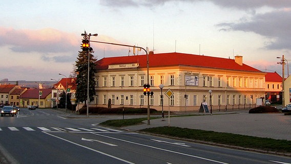 Der Marktplatz der tschechischen Stadt Kunovice. © Gemeinfrei Foto: Vlastimil Juricek