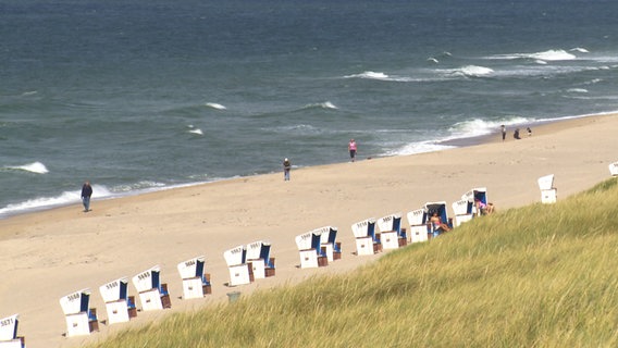 Der Strand von Rantum. © NDR 