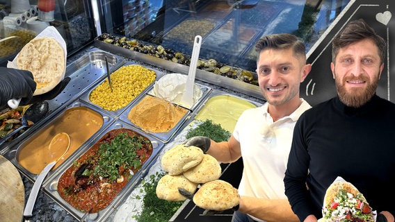 Ein Blick in den Lister Döner in Hannover und die Brüder Bibo und Serko Junaid. © Selina Schicker/AZ Media TV GmbH 