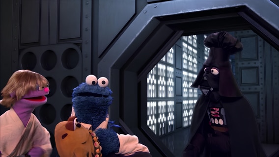 Krümelmonster als Han-Solo © NDR/Sesameworkshop 