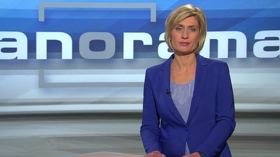 Die Moderatorin Susanne Stichler.  