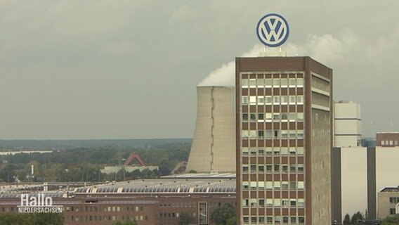 Ein Gebäude des VW-Konzerns.  