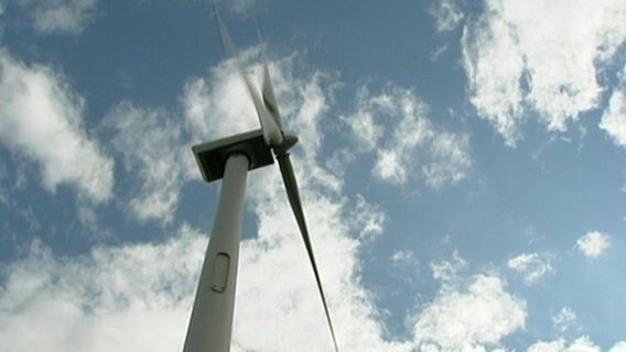 Windkraftrad. © NDR 